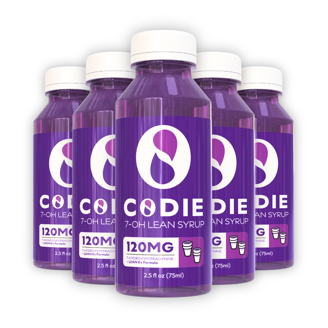 Codie Grape Lean - 120mg Nano 7-OH - 25pk Display