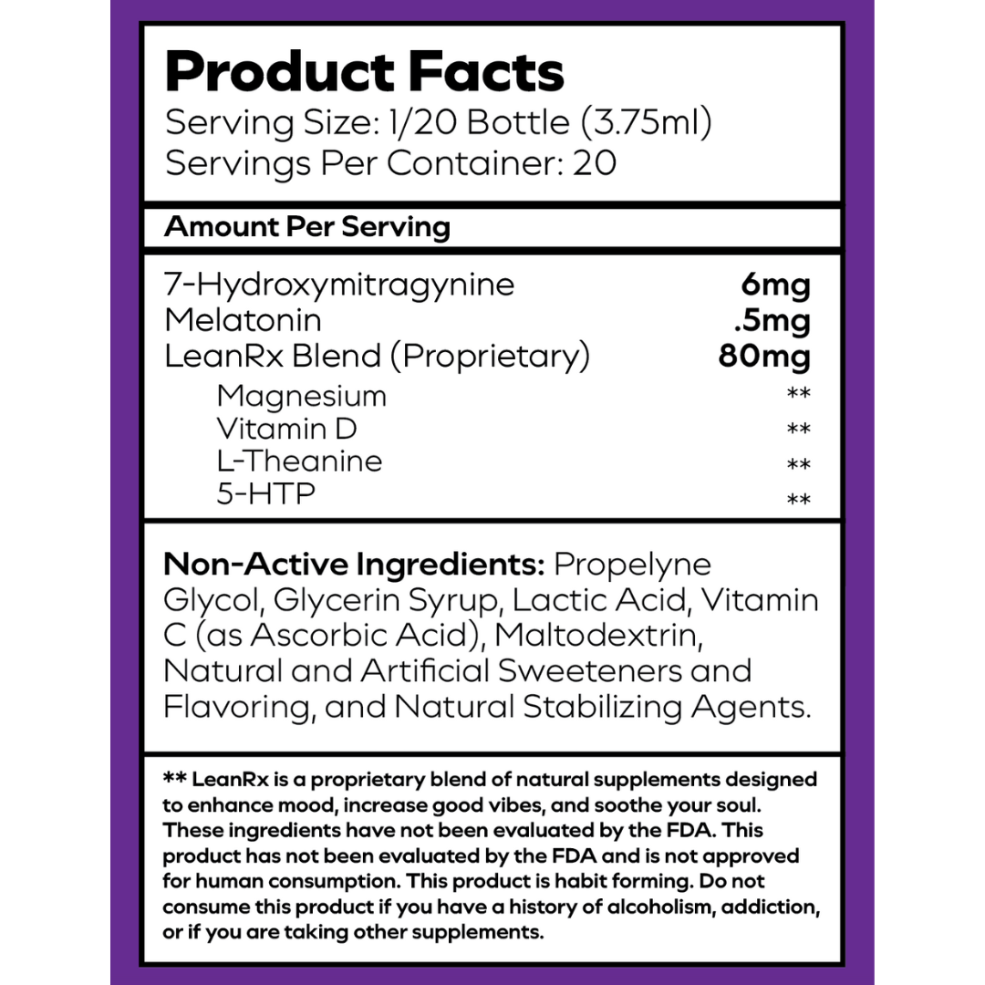 Codie Grape Lean - 120mg Nano 7-OH - 25pk Display