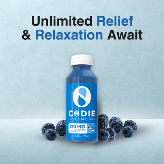 Codie Blue Razz Lean - 120mg Nano 7-OH